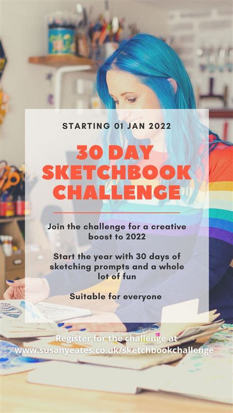 The 30 Day Sketchbook Challenge Is Here