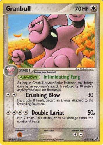 Granbull Pokémon Card Value & Price | PokemonCardValue