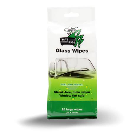 Glass Wipes - 25pc | Streak Free | Windscreen Wipes