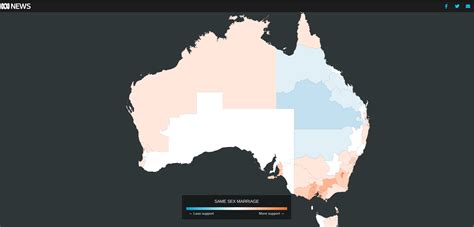 Same Sex Marriage Support Map Looks Awfully Similar To A Afl Vs Nrl