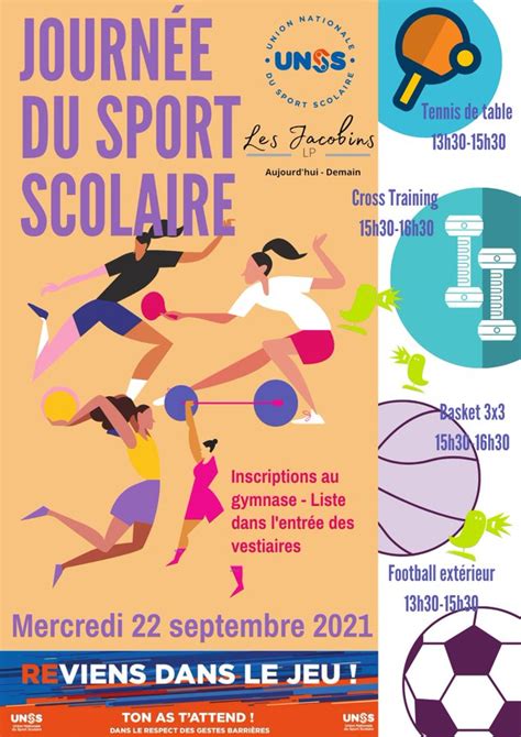 Journ E Du Sport Scolaire