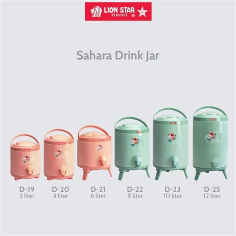 Jual Dispenser Air Drink Jar Teh Sahara Liter D Lion Star Shopee