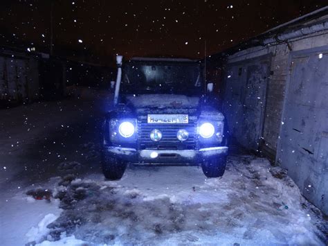 Линзованные фары, выбор. — Land Rover Defender (L315/L316), 2,4 л, 2007 ...