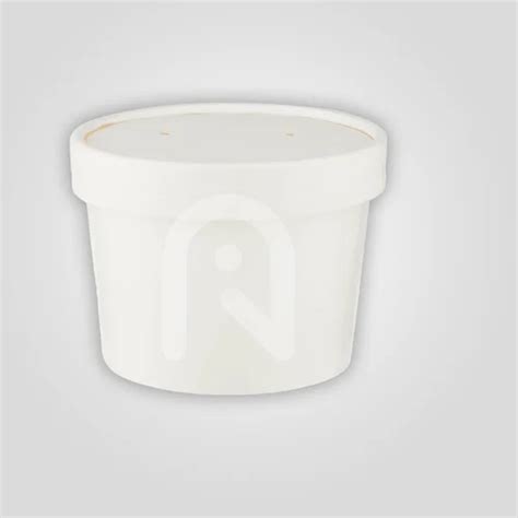 White Paper Curry Container Food Container With Paper Lid 500ml At Rs 525piece Paper