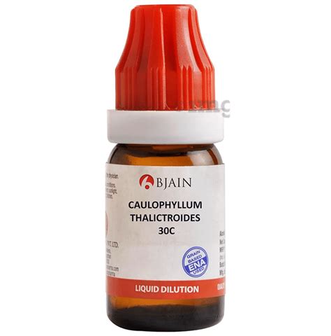 Bjain Caulophyllum Thalictroides Dilution C Buy Bottle Of Ml