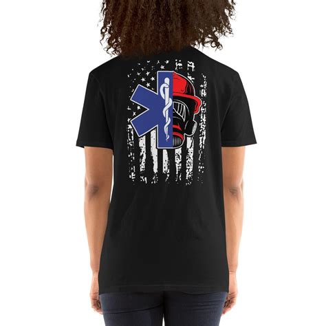 American Flag Firefighter Day Unisex T-Shirt - Beeteeshop