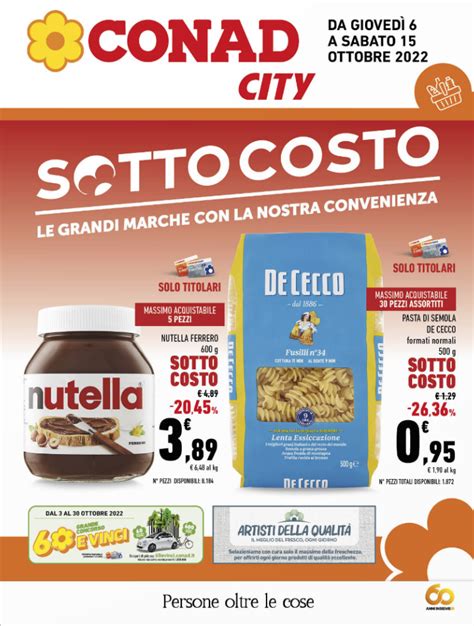 SOTTOCOSTO CONAD City COSENZA PRIME