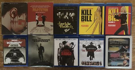 My Completed Tarantino Collection Rsteelbooks
