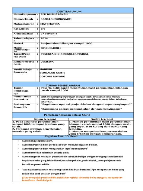 modul ajarmatematikakelas