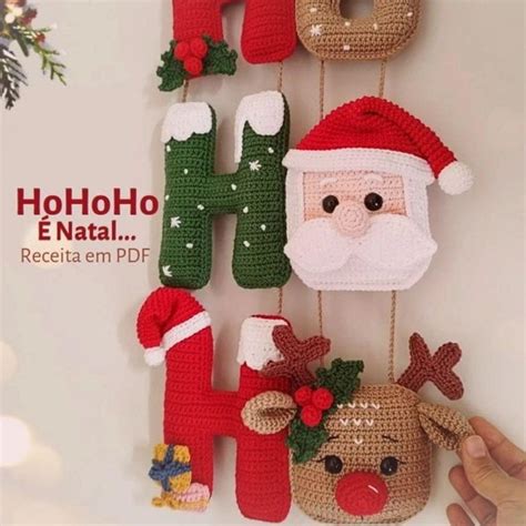 Receita Amigurumi Natal Pdf Elo Produtos Especiais