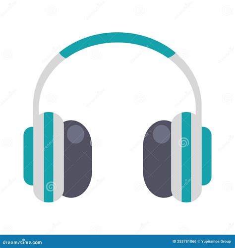 Icono De Auriculares Aislados Ilustración Del Vector Ilustración De