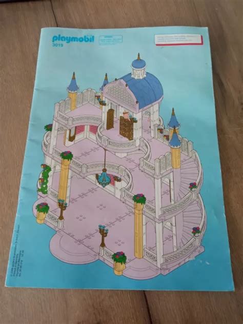 Playmobil Notice Ch Teau De Princesse Eur Picclick Fr