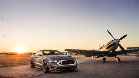 Vaughn Gittin Jr Built A 700 Hp Spitfire Tribute Mustang For Charity