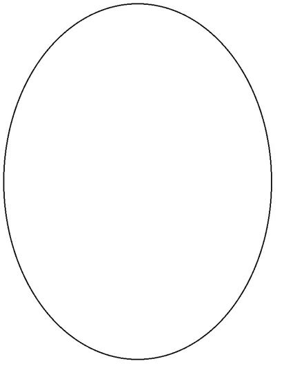 Printable Large Oval Template - ClipArt Best