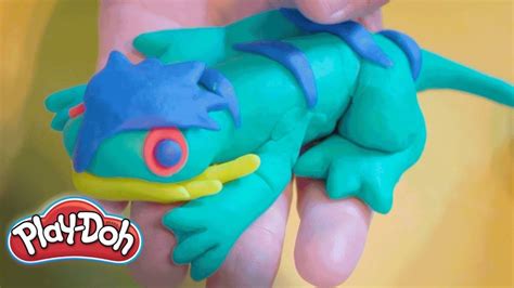 How To Make A Play Doh Komodo Dragon Play Doh Tutorial Youtube