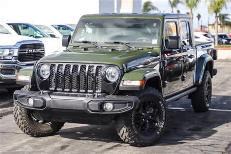 Certified Pre Owned Jeep Gladiator Willys Sport Crew Cab