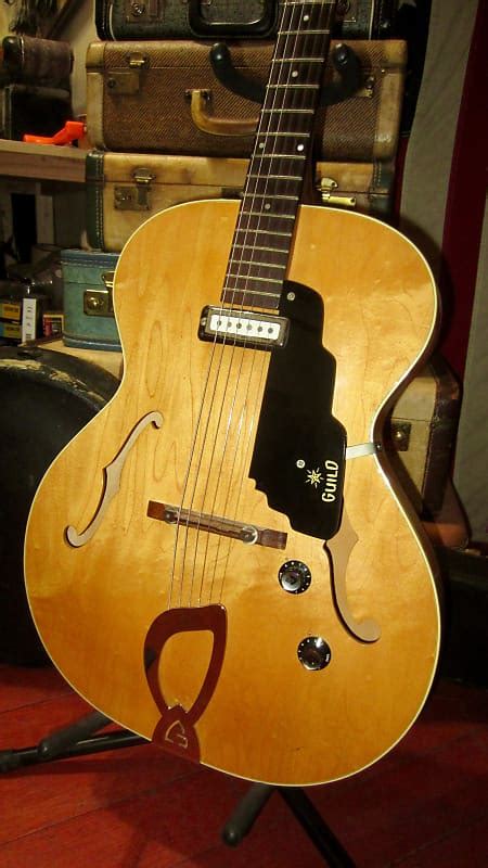 Guild T Hollowbody Electric Blonde W Original Reverb