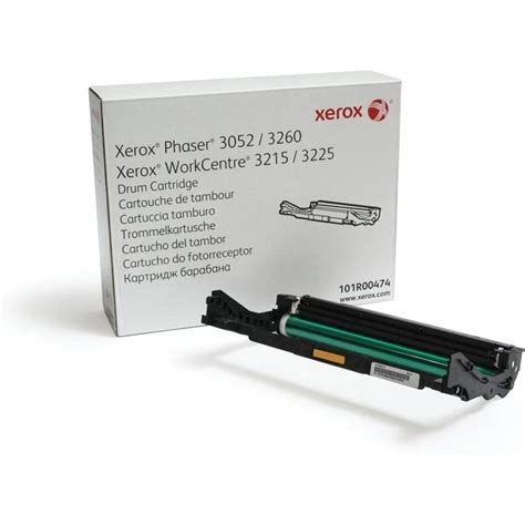 Tambor De Imagem Xerox Phaser 3260 Workcentre 3225 Preto Original 101r00474