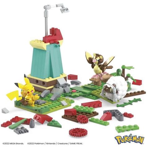 Mega Construx Pokemon Moulin A La Campagne Construction 6 Ans