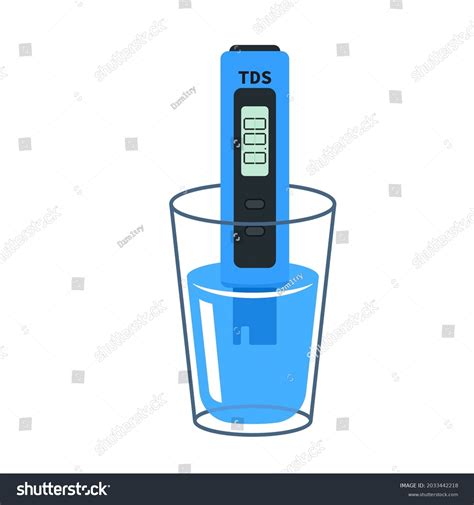 Water Quality Monitoring Icon Clipart Image Stock Vector Royalty Free