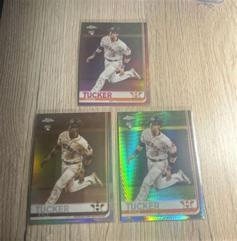 Kyle Tucker Topps Chrome Rc Prism Pink Sepia Refractor Rookie