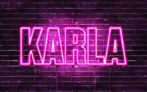 Download Wallpapers Karla 4k Wallpapers With Names Female Names