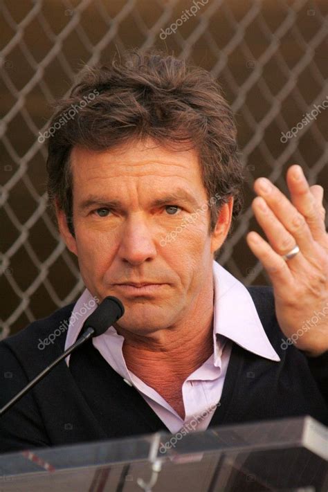 Dennis Quaid Walk Of Fame Ceremony Stock Editorial Photo © Sbukley