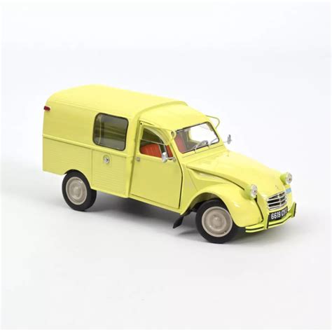 Citroen Cv Fourgonnette Ak Jaune Pastic Norev