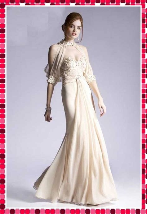 New Sexy Mother Of The Bride Dresses Long Chiffon Dress Ivory Simple Evening Dress Trendy Mother