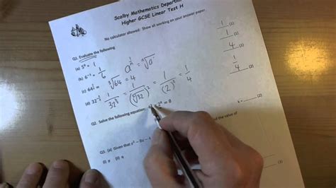 Rules Of Indices Some Further Examples Youtube