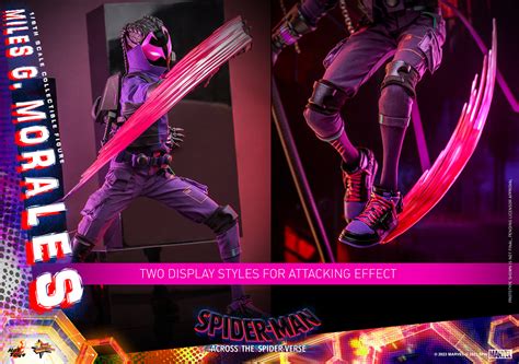 Hot Toys MMS Spider Man Across The Spider Verse Miles G Morales Hot Toys Complete