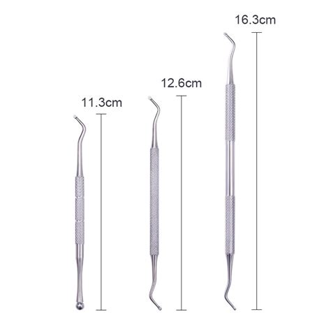 Dual Ended Nail Cuticle Remover Pusher Tool Rvs Gr Grandado