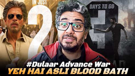 Dunki Vs Salaar Salaar Advance Booking Vs Dunki Advance Booking