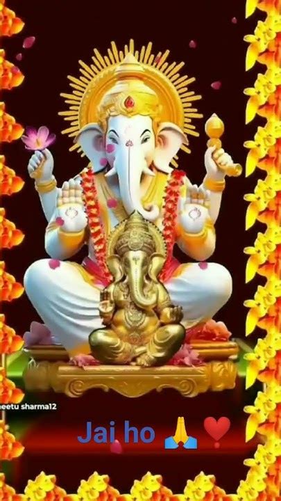 Ridhi Sidhi Me Data Mere Ganpati🙏🏼🙏 ️ 🌼🌺♥️devotional Bhakti