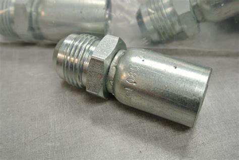 Weatherhead Coll O Crimp Fittings 08U 512 Male JIC 12 2 Hose NOS