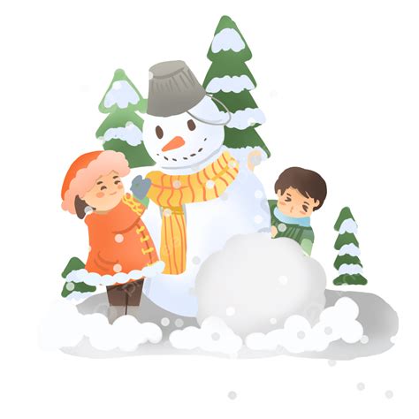 Winter Snowman Png Picture Snowman Winter Commercial Illustration 