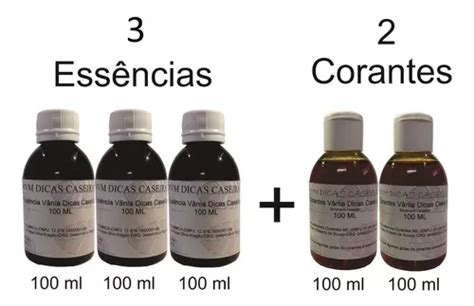 Ess Ncias Corantes Ml Cada Para Sab O Sabonete Frete Gr Tis