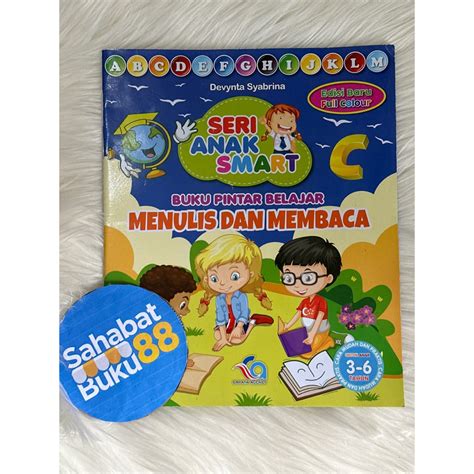 Jual Buku Seri Anak Smart Buku Pintar Belajar Menulis Dan Membaca Paud Tk Shopee Indonesia