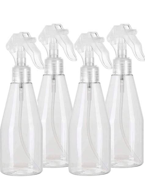 4x Plastikowa Butelka Z Rozpylaczem Spray 200ml 10035205940