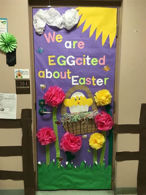 Easter Classroom Door Easter Classroom Decorations Easter Classroom