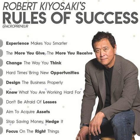 Robert Kiyosakis Top 10 Rules Of Success