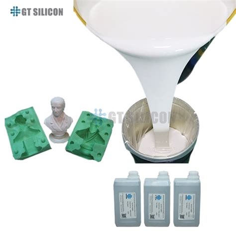 Rtv Translucent Color Liquid Silicone Rubber For Sculpture Mold