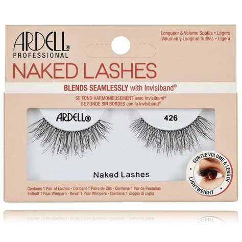 Ardell Naked Lashes Black Dirbtin S Priklijuojamos Blakstienos