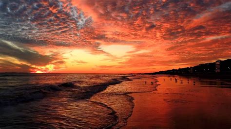 LONG BEACH, NY AMAZING SUNSET - YouTube