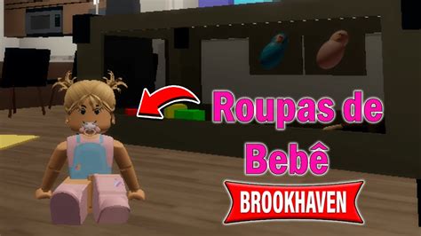 COMO COLOCAR ROUPAS DE BEBÊ NO BROOKHAVEN RP CODES BROOKHAVEN RP