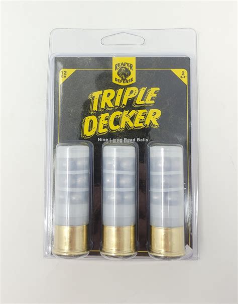 Reaper Defense Flechette 12 Gauge Ammunition Rdg1257 2 34 With 28