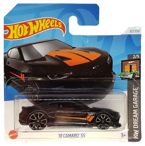 Hot Wheels Camaro Ss Hw Dream Garage Htb Gm Black