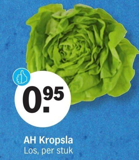 Kropsla Aanbieding Bij Albert Heijn