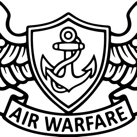 Navy Enlisted Aviation Warfare Specialist Insignia Vector Fi Inspire