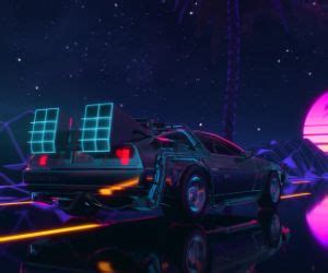 Delorean Live Wallpaper - MyLiveWallpapers.com